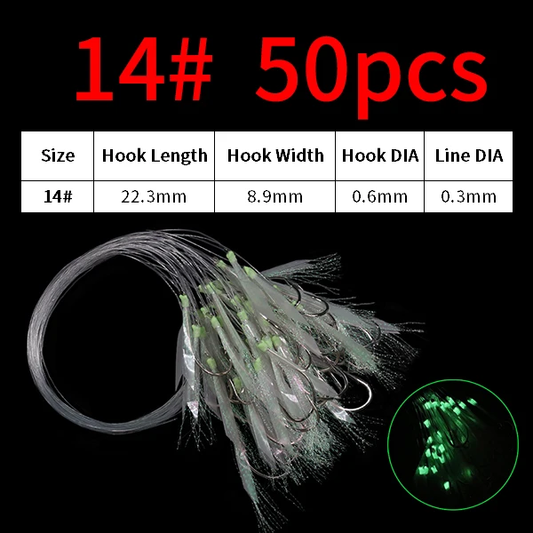 50pcs size 14