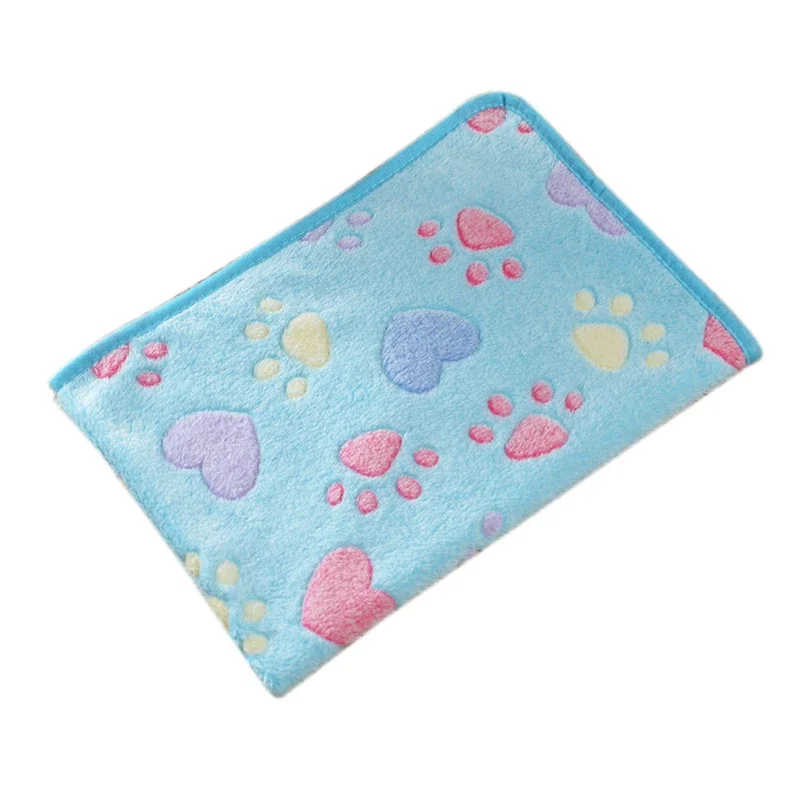 sky blue footprints