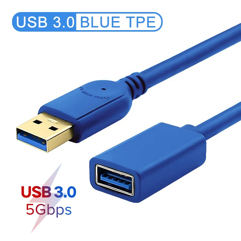 USB 3.0 TPE Blue