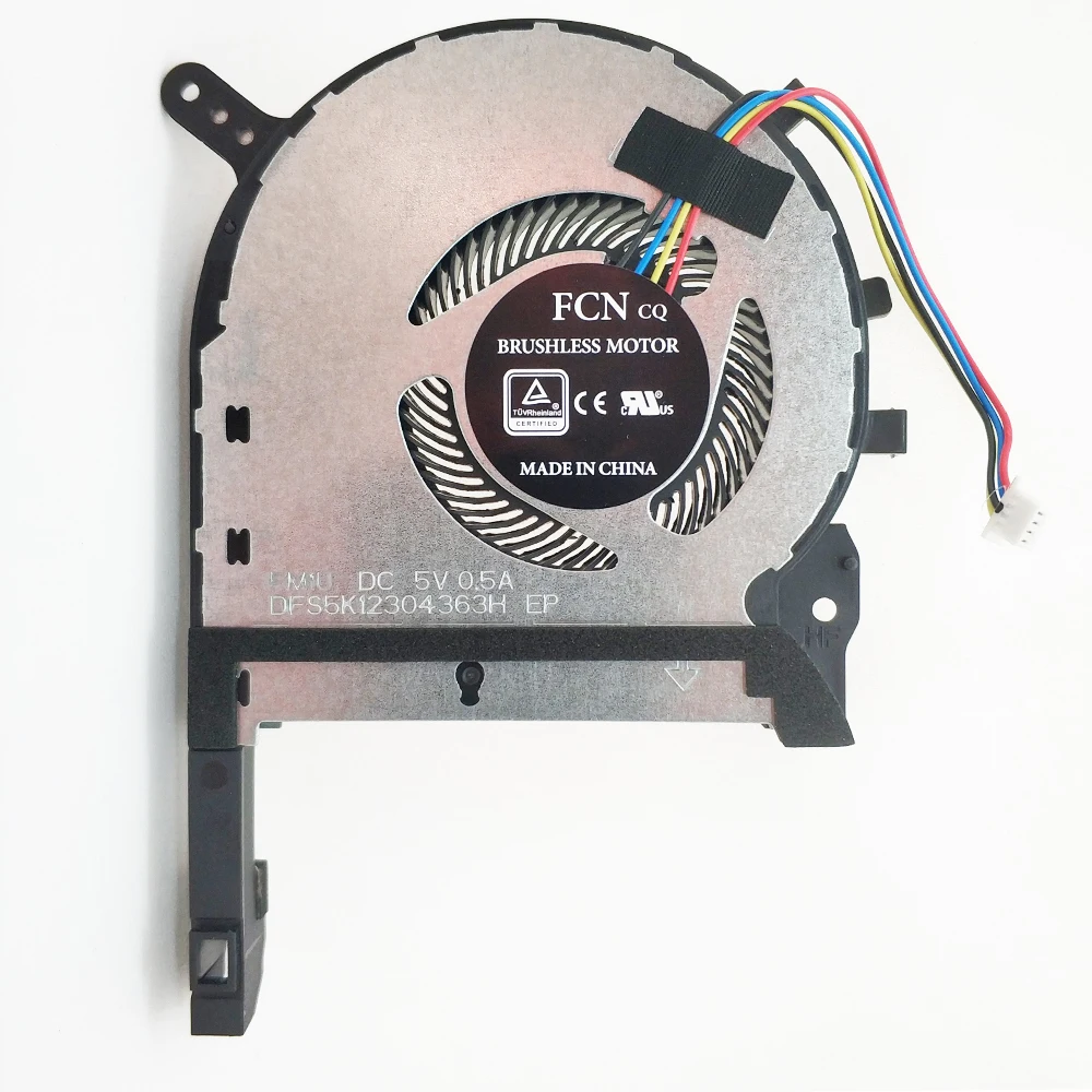 New CPU GPU Cooler Fan Original For ASUS FX705 FX705G FX705GM FX86 FX86SM FX505 FX505D FX505DU FX95G FX95D FX96G 17.3 Heatsink