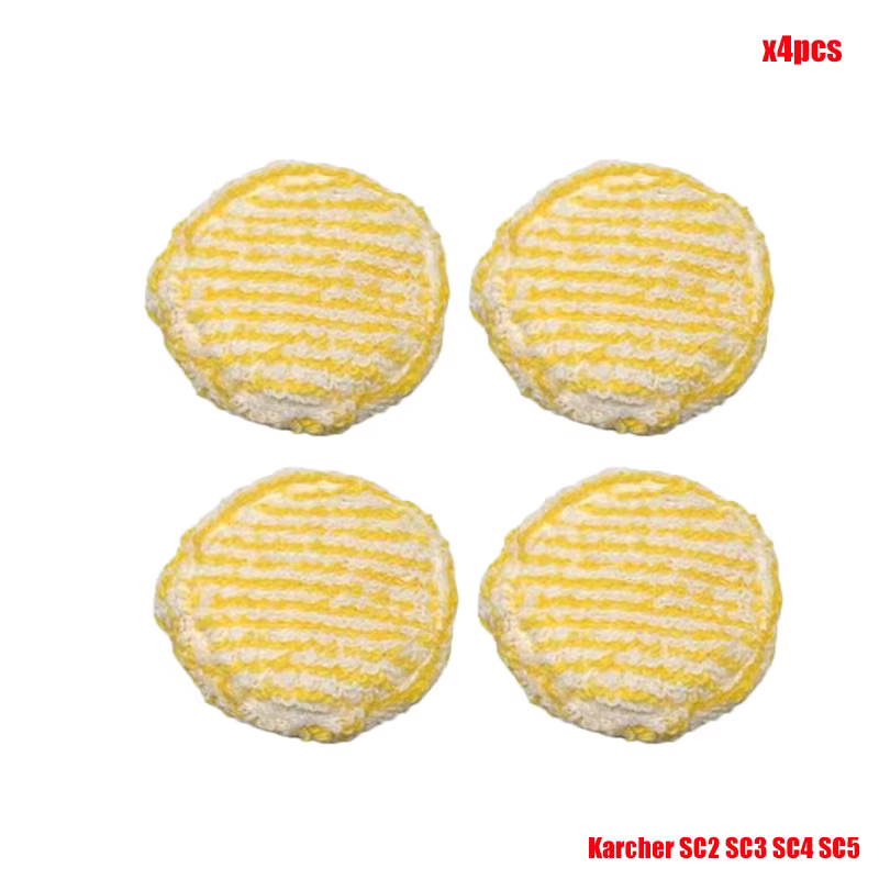 Mop Cloth Cover For Karcher SC2 SC3 SC4 SC5 Handheld Steam Vacuum Cleaner Large Round Brush Steamer Cover Nylon Accessories