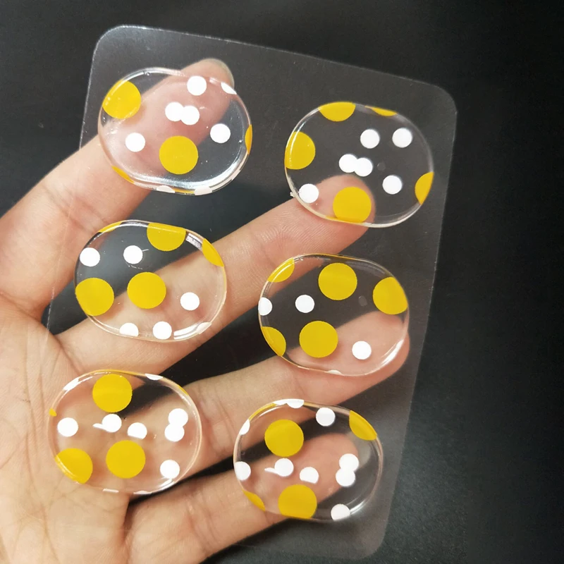 Yellow spot 6pcs
