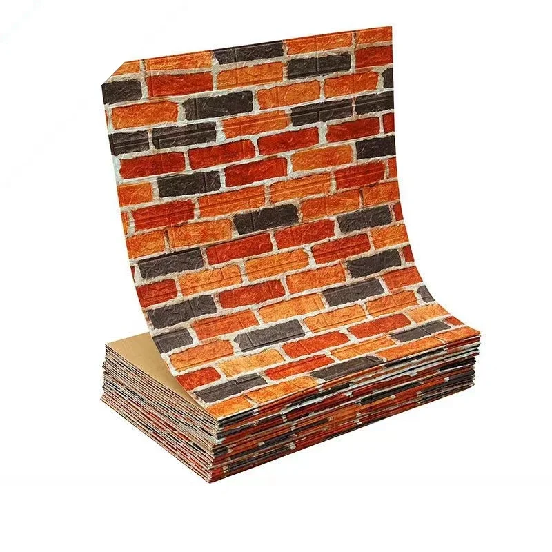 Brilliant red brick