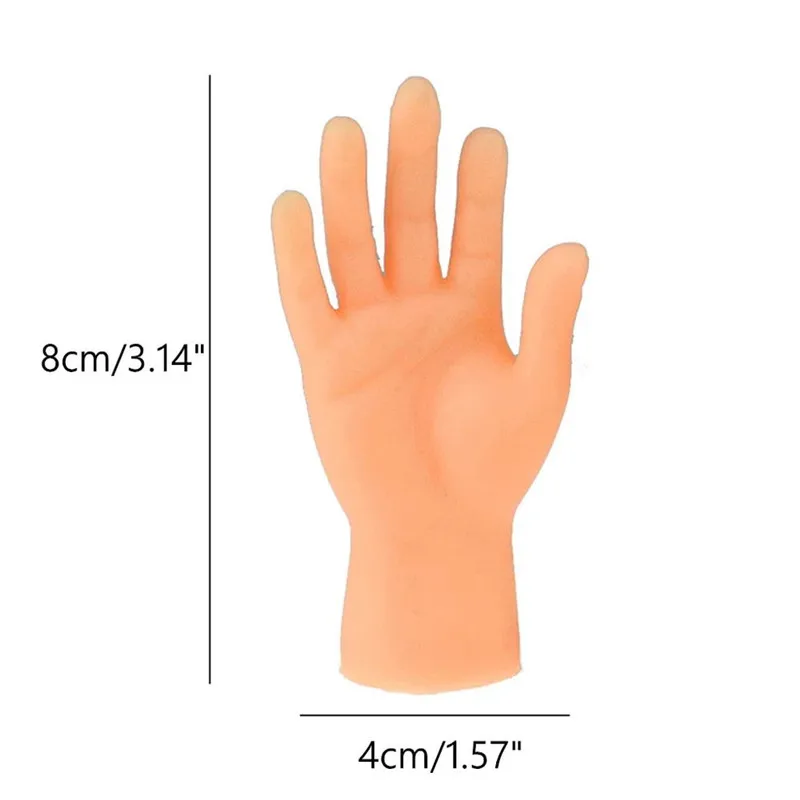 one hand