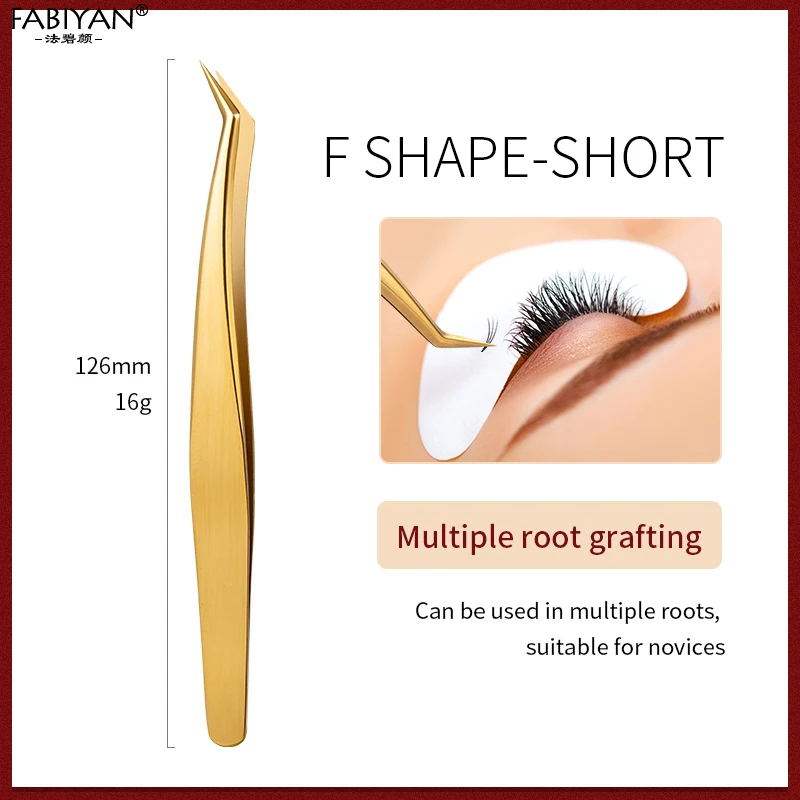 Gold F Shape short