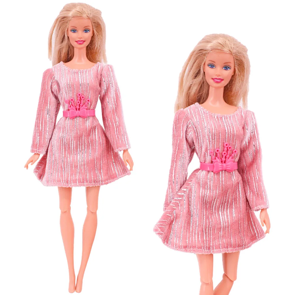 Pretty Doll Longuette Evening Dress For Barbie Clothes Accessories 1/6 BJD Blyth Girl's Toys Birthday Present