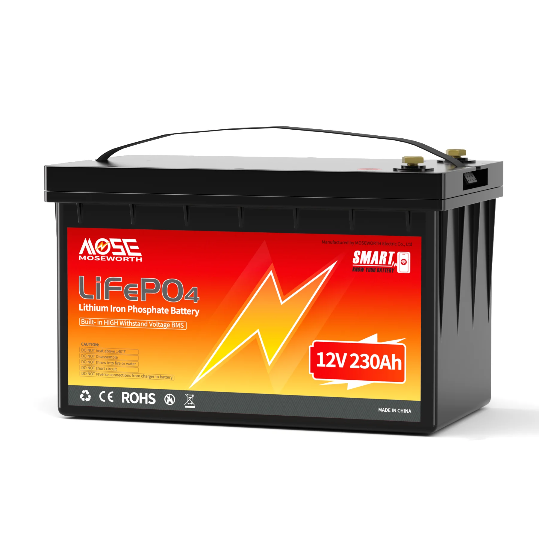 12V 230Ah Bluetooth