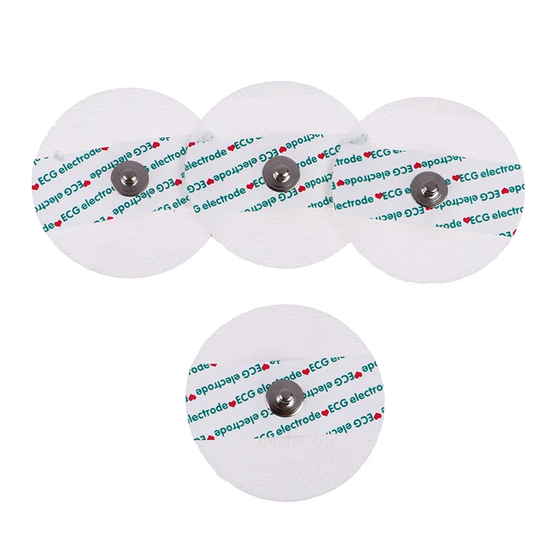 10/50Pcs ECG Electrodes Medical Disposable Electrode Patch EKG Accessories Non-woven ECG Electrode Pads