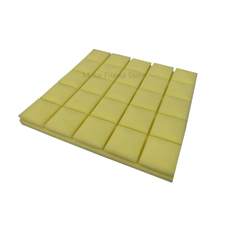 4Pack 50x50cm Studio Acoustic Foam Soundproof Noise Insulation Foam Sound Absorption Treatment Panel Sound Proof Wall Panels