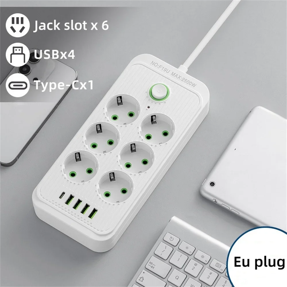 White 6 Ports