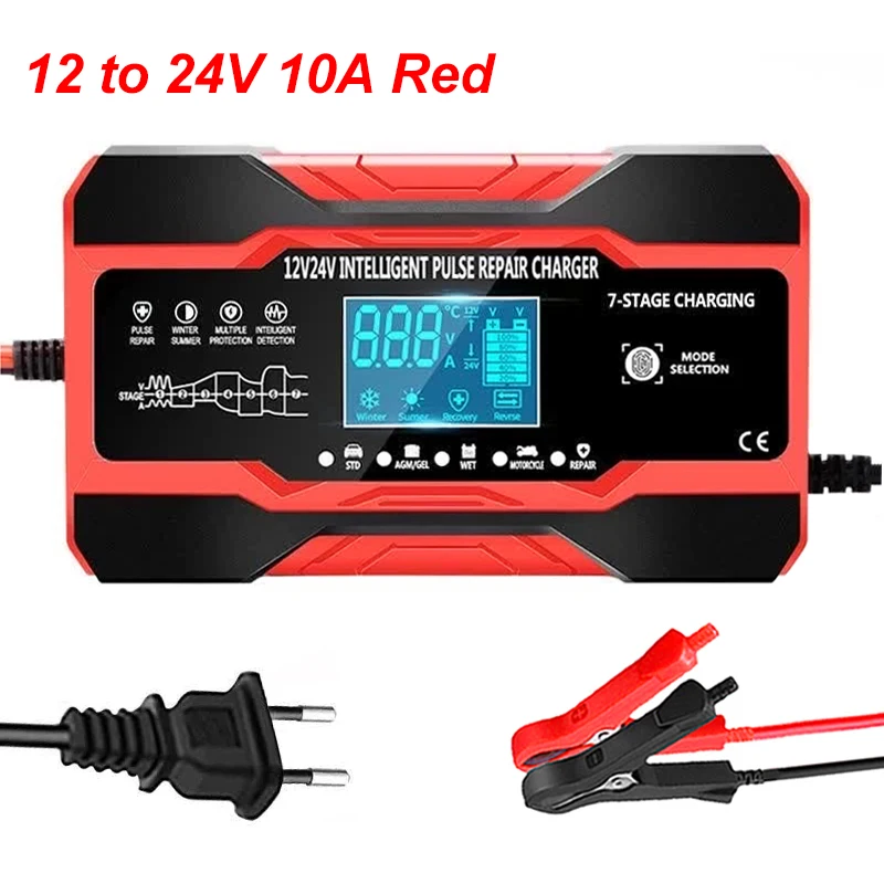 12 to 24V 10A Red