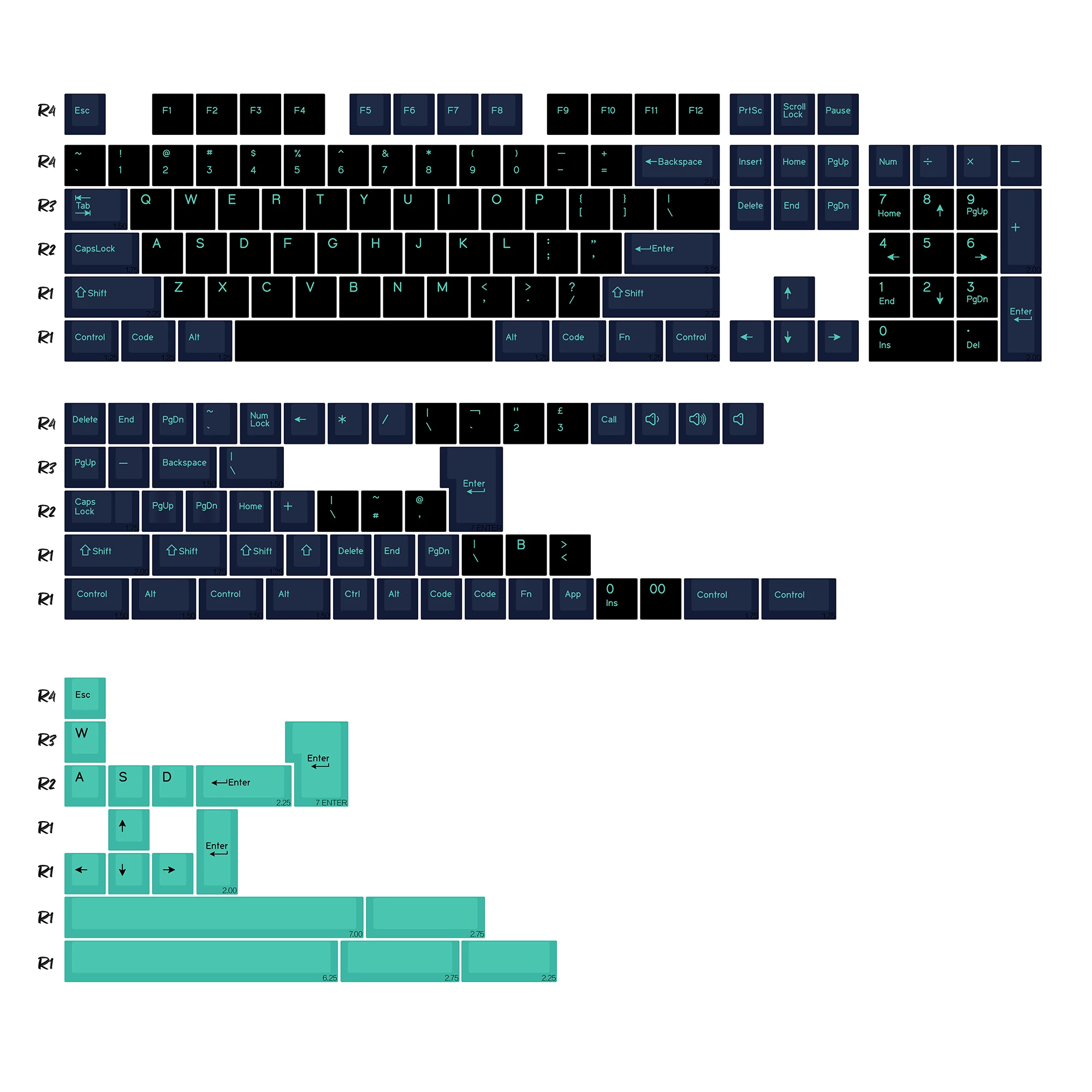 GMK Hammerhead-Dark