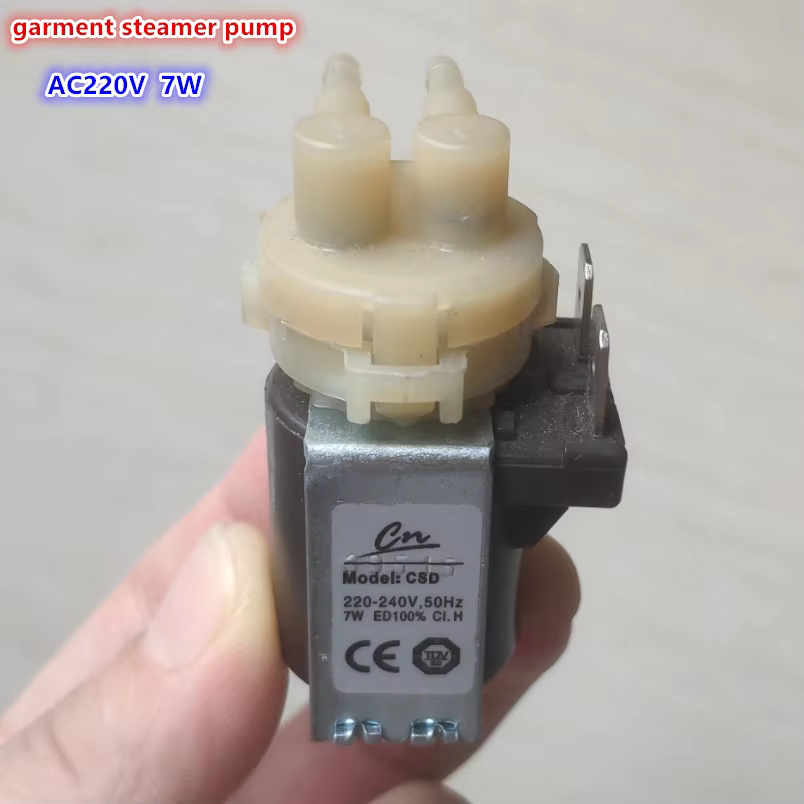 length 54mm 220V 7W water pump for garment steamer 0.3Bar solenoid pump self-priming piston pump~
