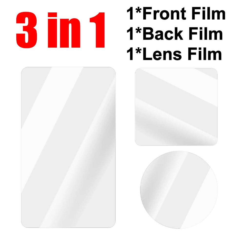 3/2/1Set Tempered Glass Screen Protectors for DJI Osmo Action 5 Pro Camera Lens Protective Films 9H Hardness Anti-scratch Cover