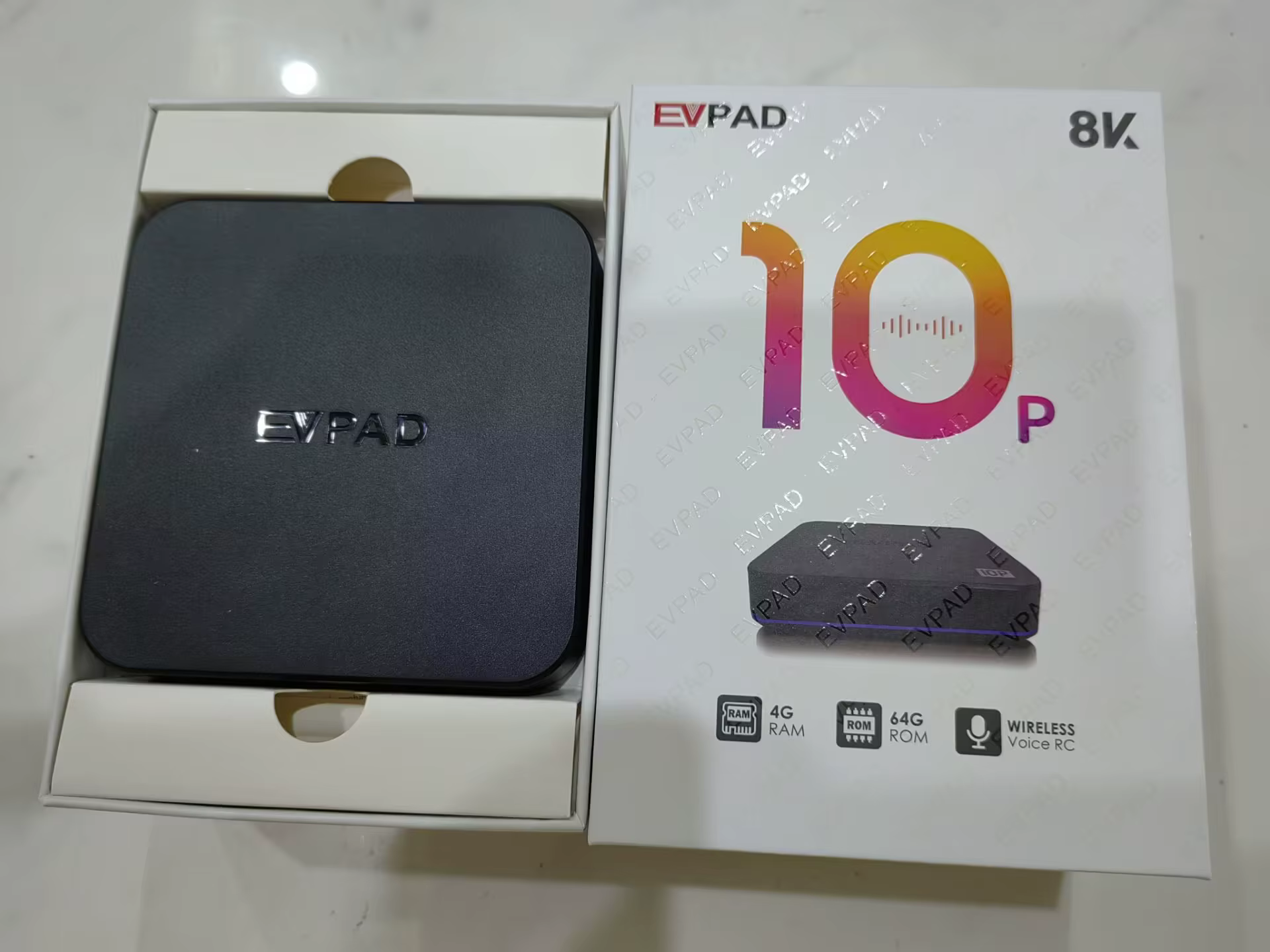 [Genuine] EVPAD 10P JP Korea tv box USA 2024 hot sell Asia Japan CA set top box 4G64G EVPAD10S 2G32G update from EVPAD 6P tv box