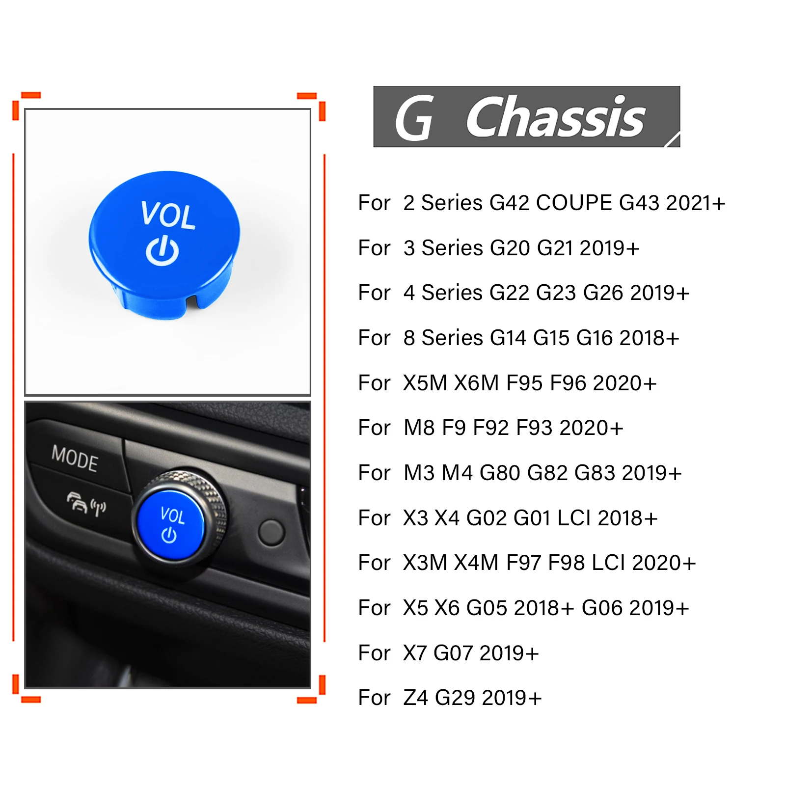 vol Button blue