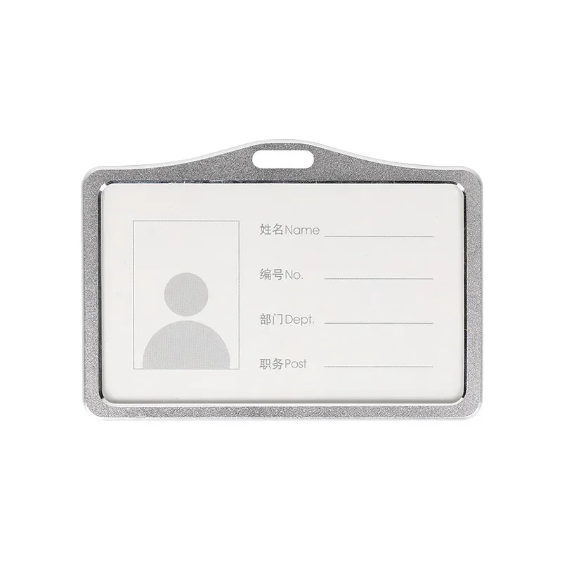 Horizontal  Silver