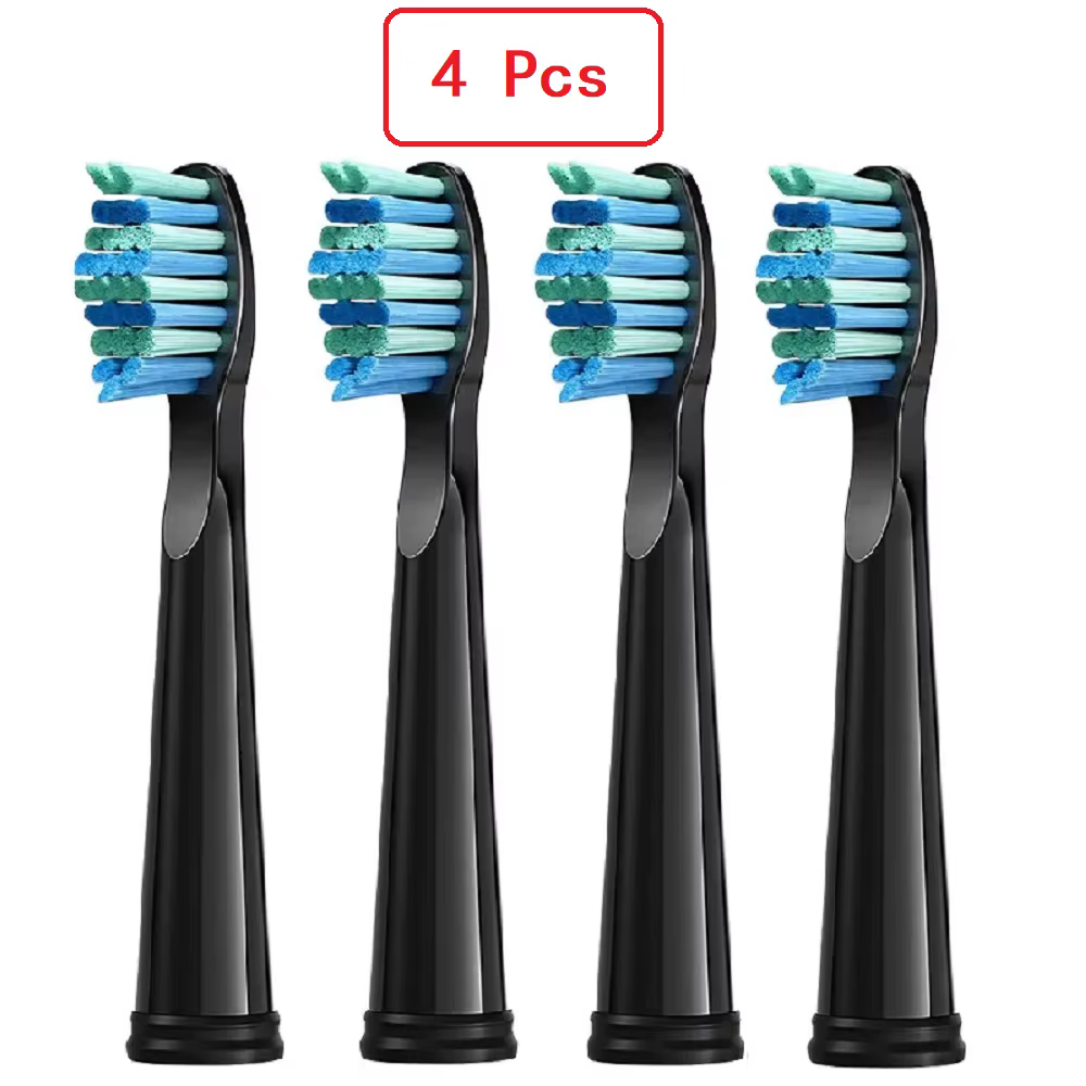 4/8/12/16 Pcs Replacement Brush Heads For Fairywill For Seago Electric Toothbrush Head Dupont Bristle Brush Refill Tooth Clean