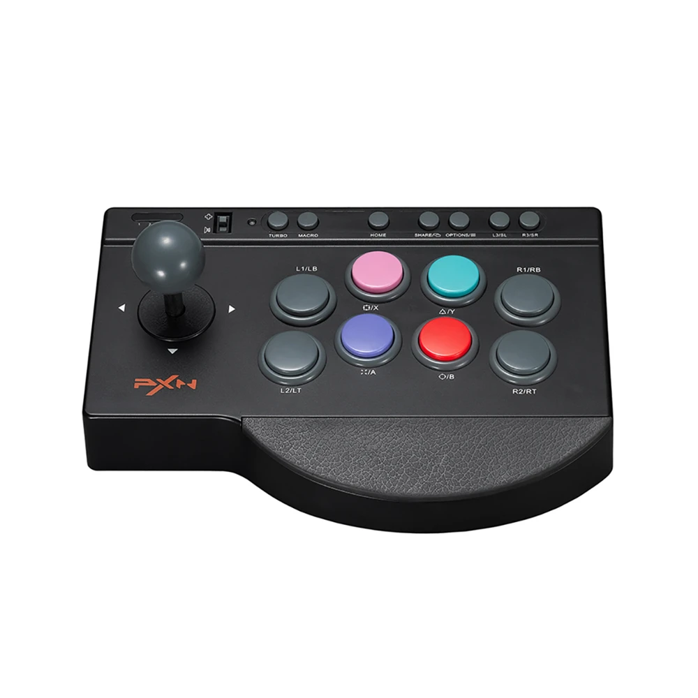 PXN 0082 Wired Game Joystick Arcade Console Street Fighter Controller Gaming Joystick for USB PS3/PS4/Switch/PC/Android TV /XBOX
