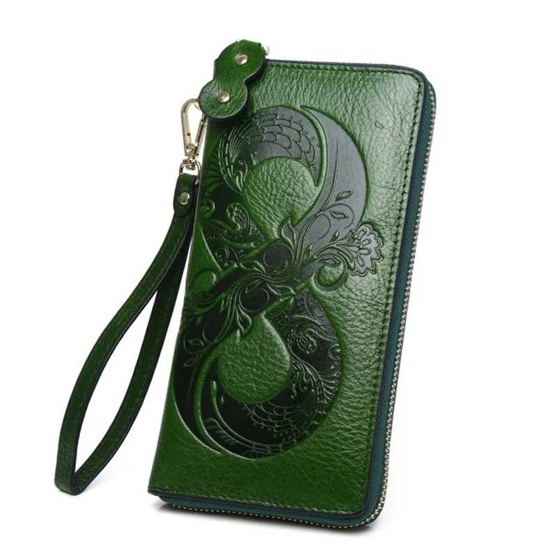 green wallet