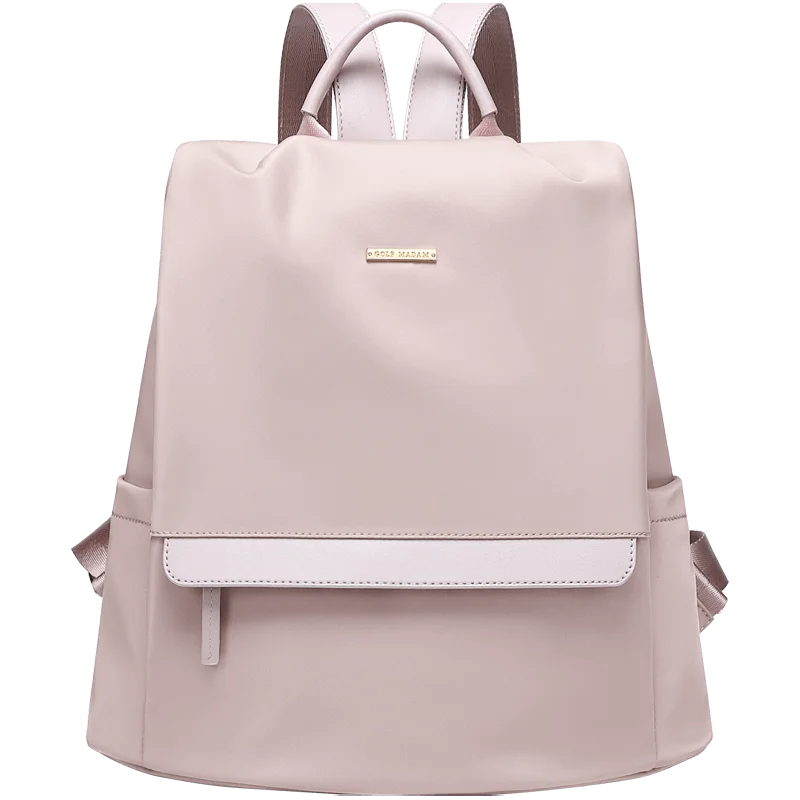 GOLF Backpacks Women Elegant Nylon Female Backpack Work Waterproof Back Bags Multi Pocket Fashion University Woman High Quality