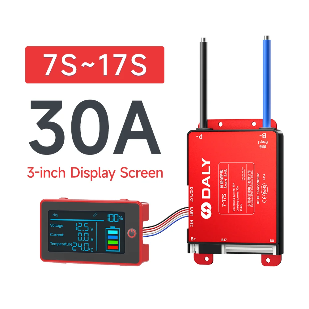 7S-17S 30A BMS LCD