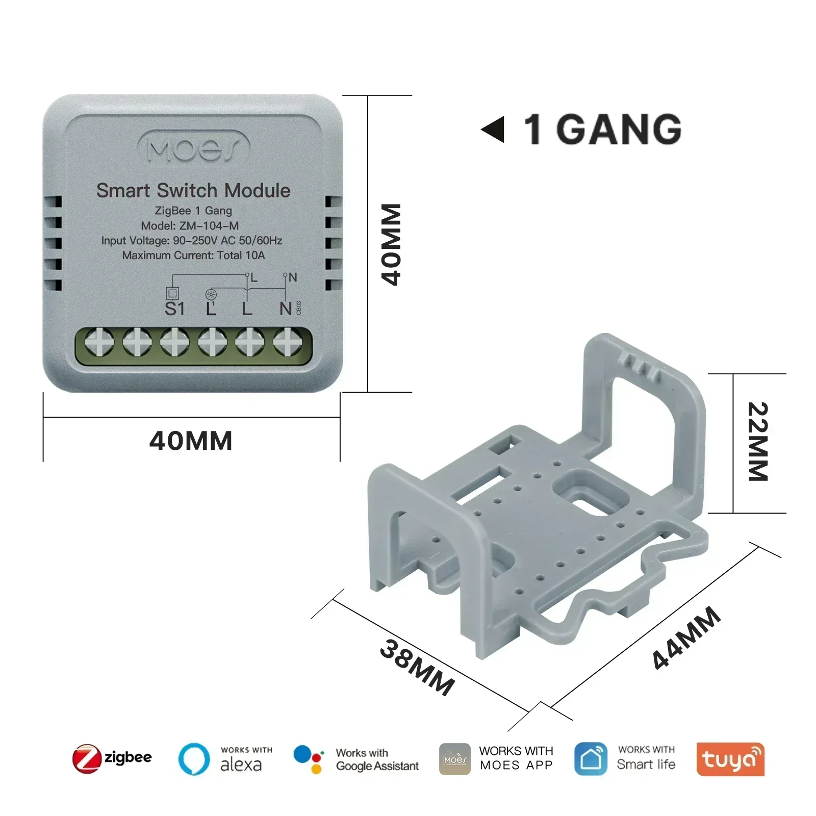 Zigbee 1 gang Switch