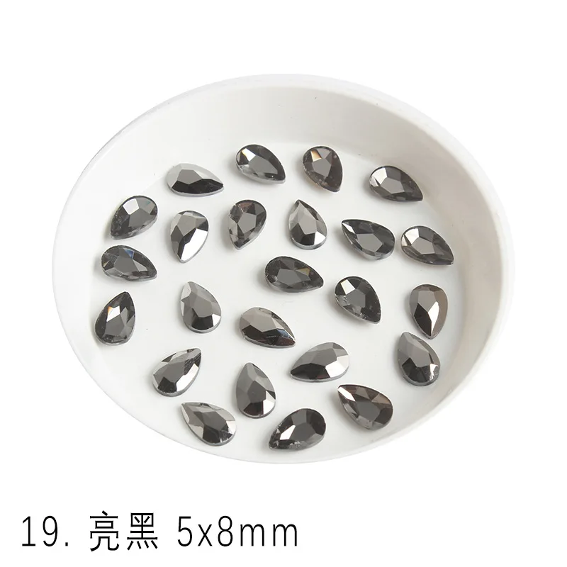 5.5x8cm Mine Black