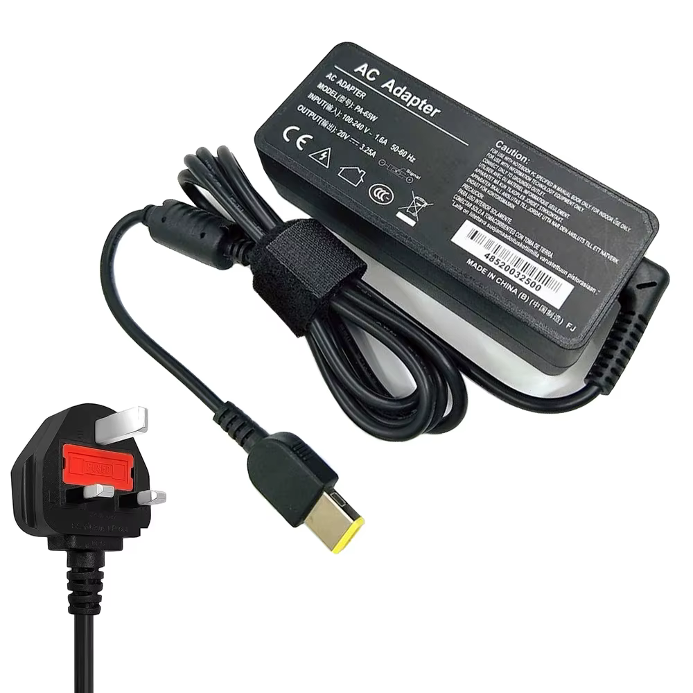 Adapter with UK plug
