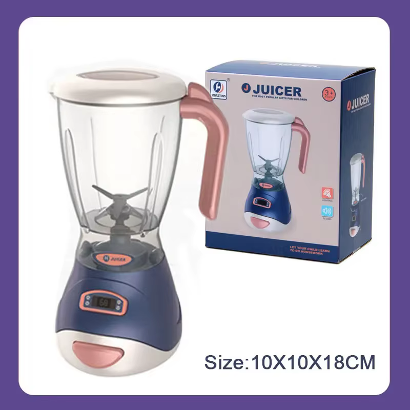 Pretend Kitchen Play Toys Electric Vacuum Cleaner Water Sweeper Household Juicer Dispenser Washing Machine Simulation Appliances