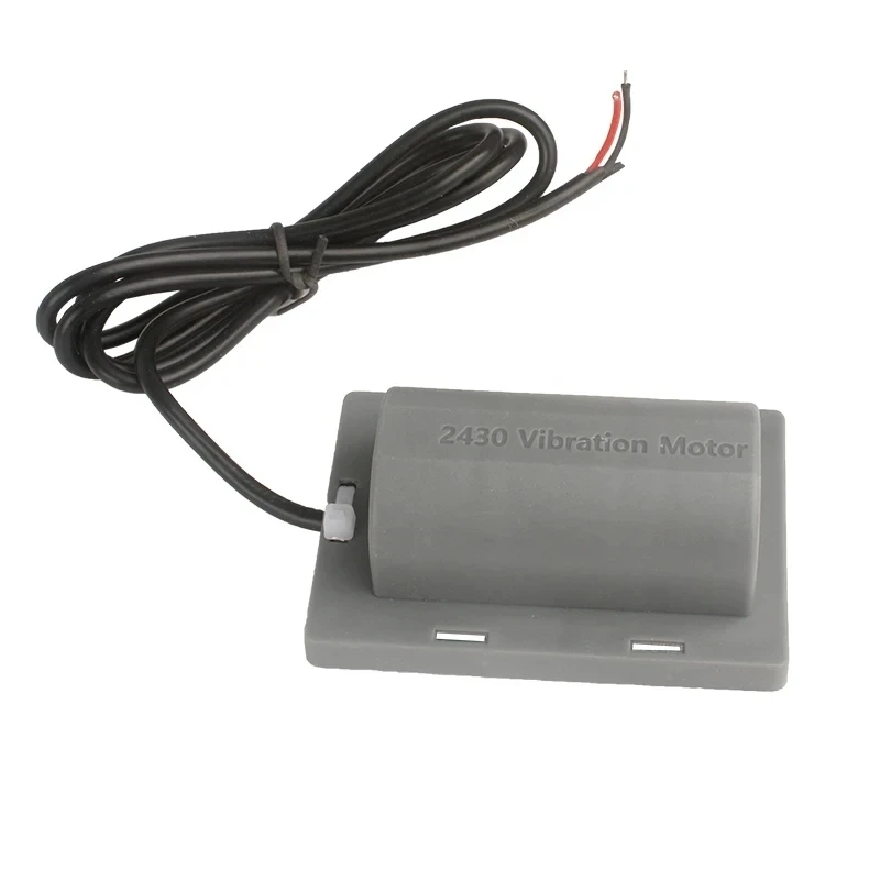 DC 12V Chair Pillow Vibrating Motor Waterproof Micro Vibrating Motor Massage Belt Flat Base Attractor Frog Feeding Motor