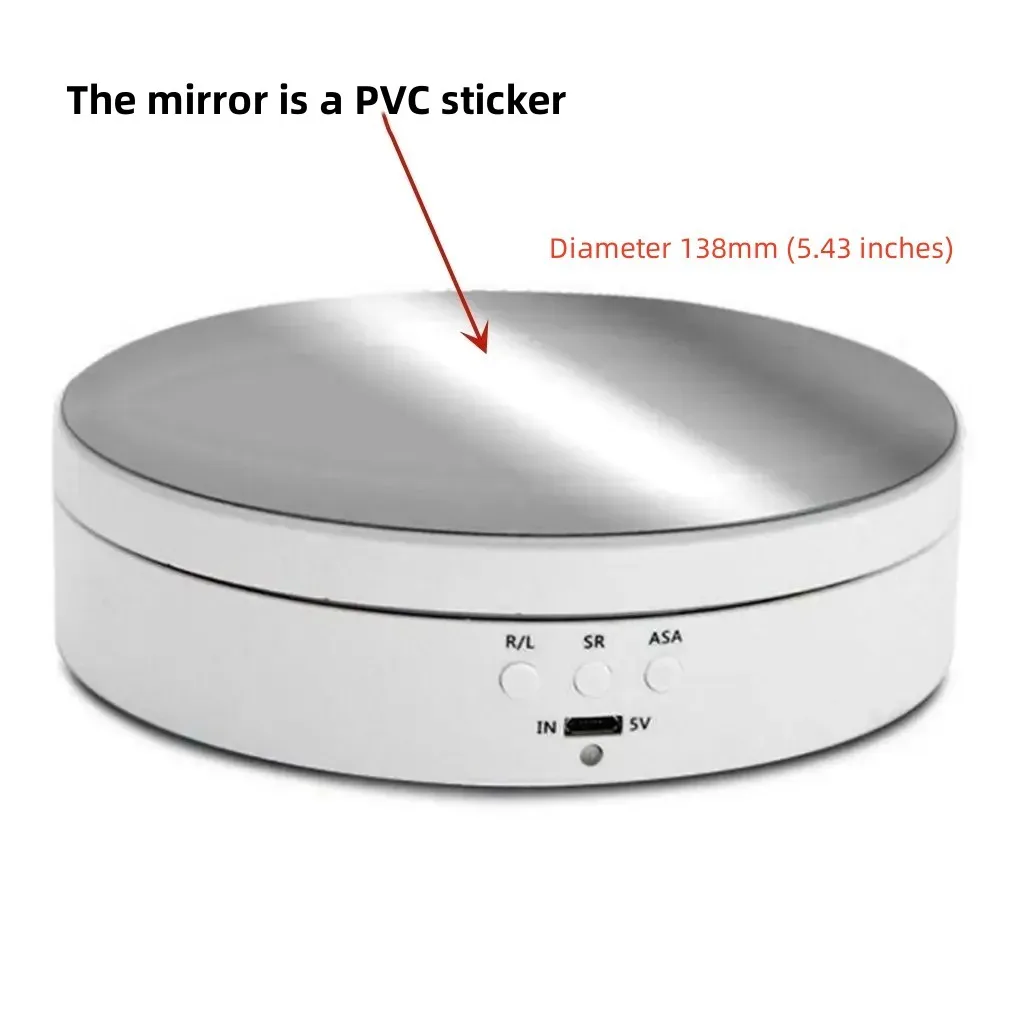 White mirror 138mm