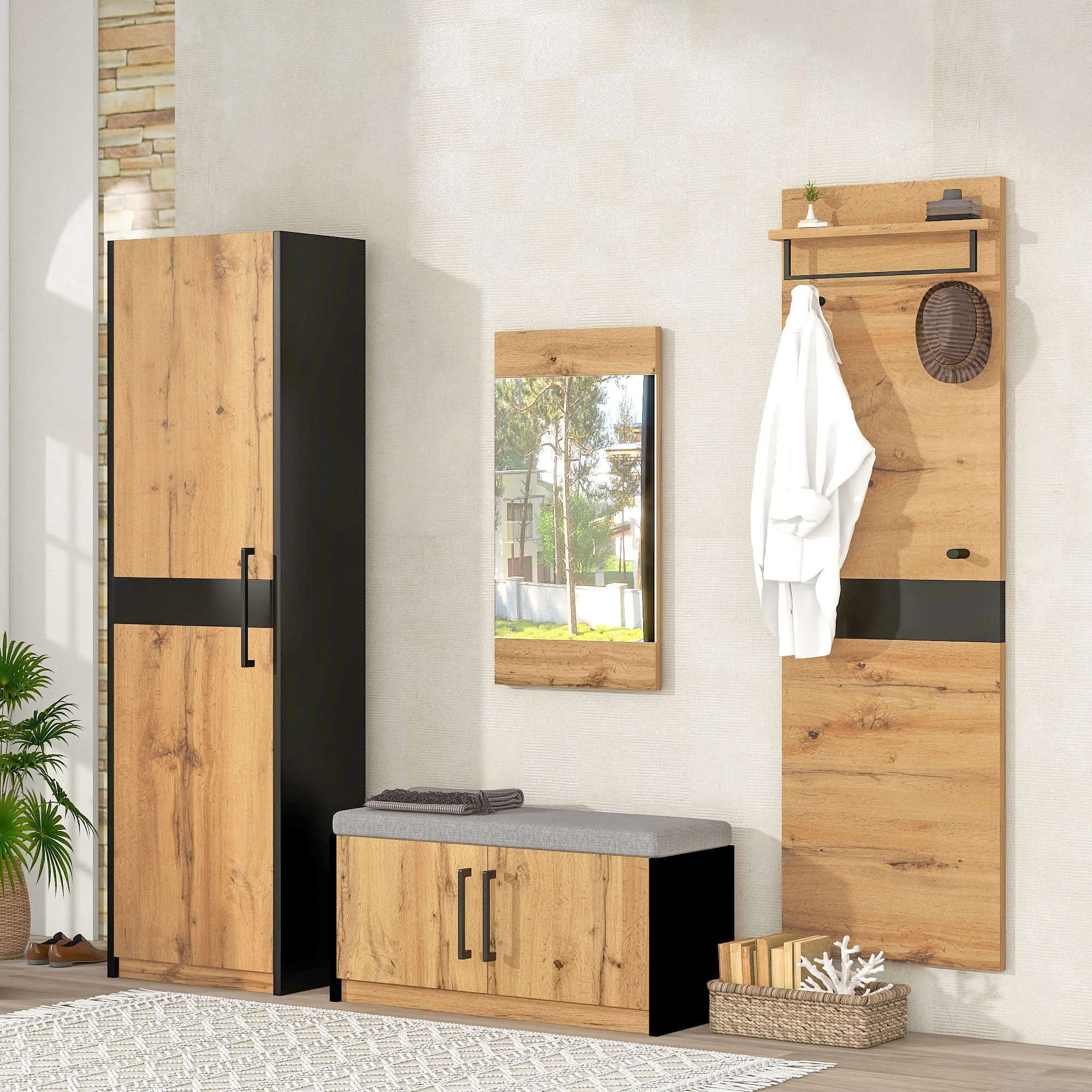 Brown-Particle Board