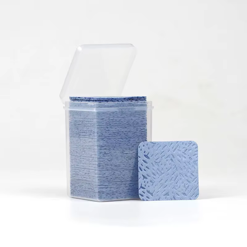 170pcs/box Eyelash Glue Remover Cotton Wipes UV Gel Nail Tips Polish Remover Cleaner Lint-Free Paper Pad Eyelash Makeup Tools