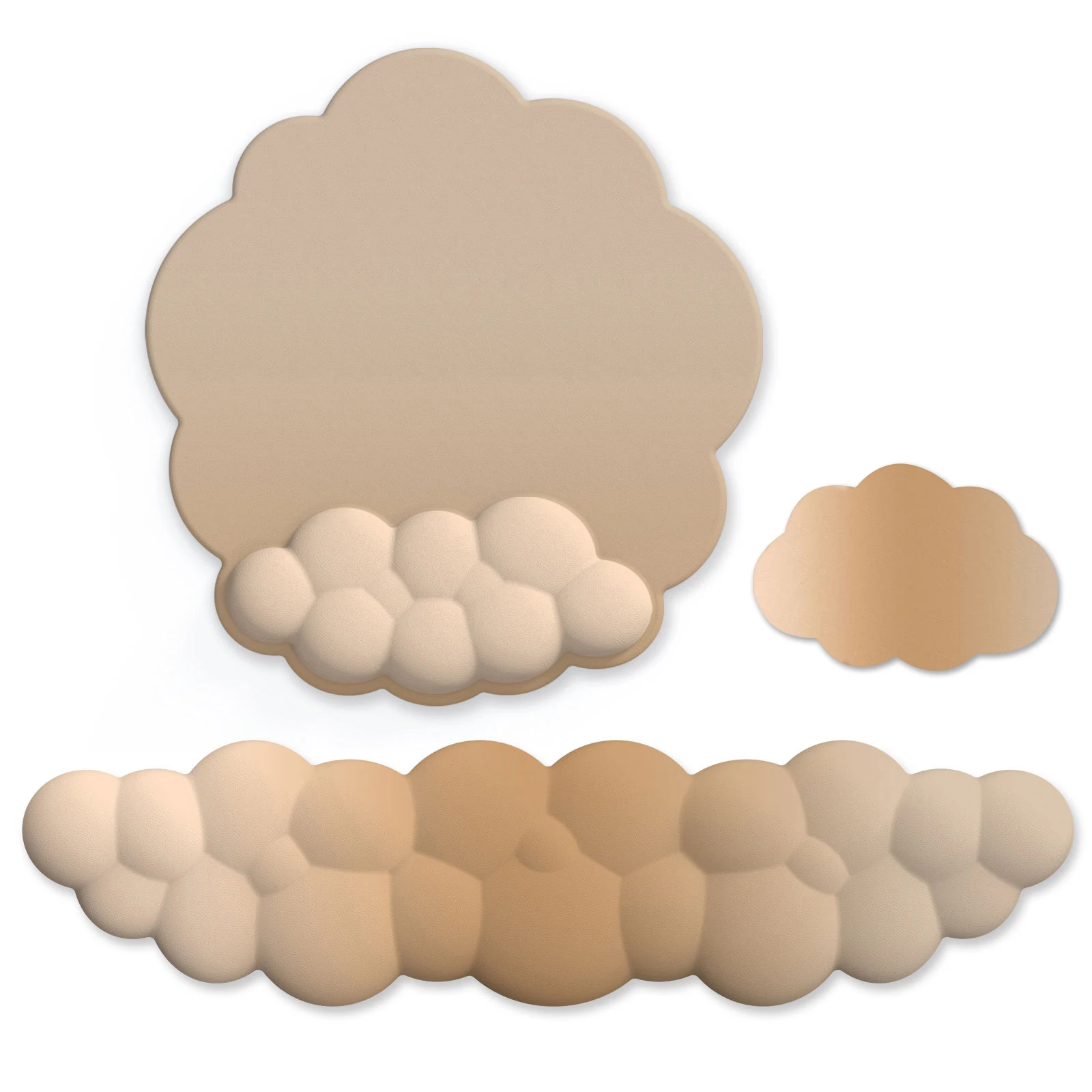 Mouse Pad Wrist Support 2 in1 Keyboard Wrist Rest Ergonomic Mouse Pad Non-Slip Wrist Rest for Computer Keyboard Made Easy Typing