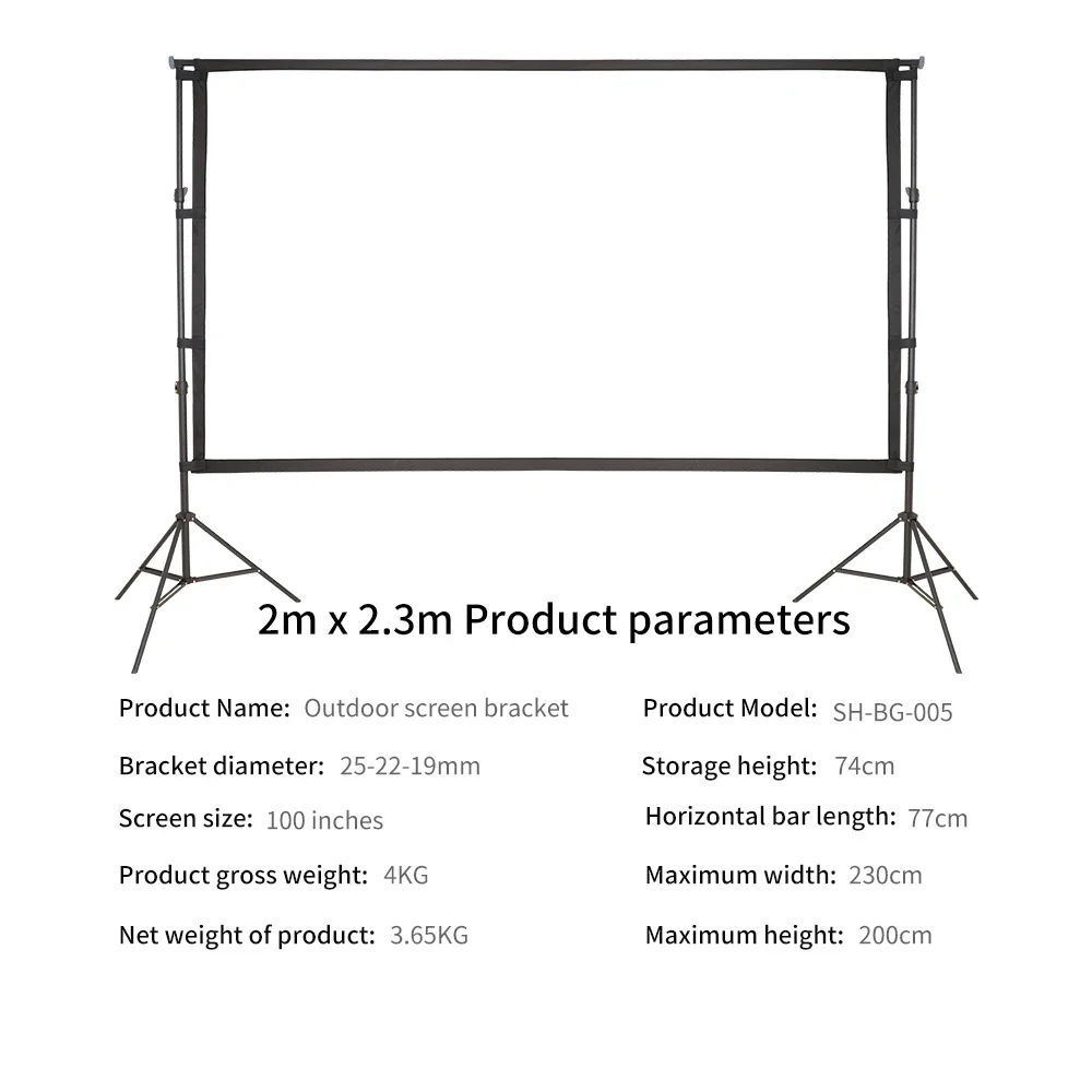 2x2.3m