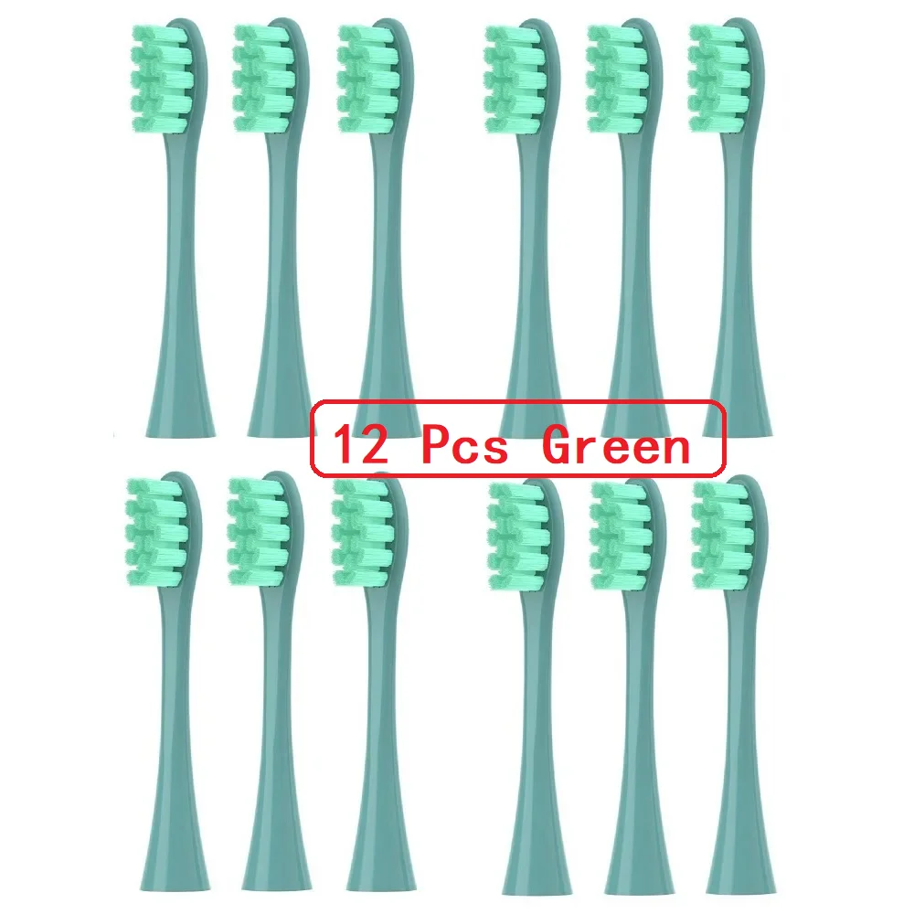 12 Pcs green