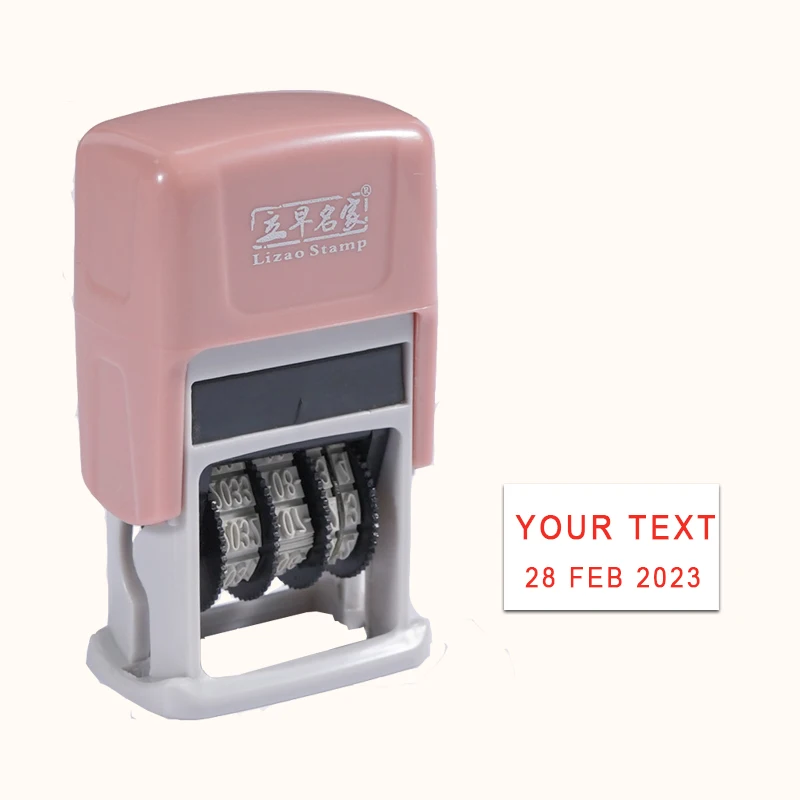 pink Ink pad red