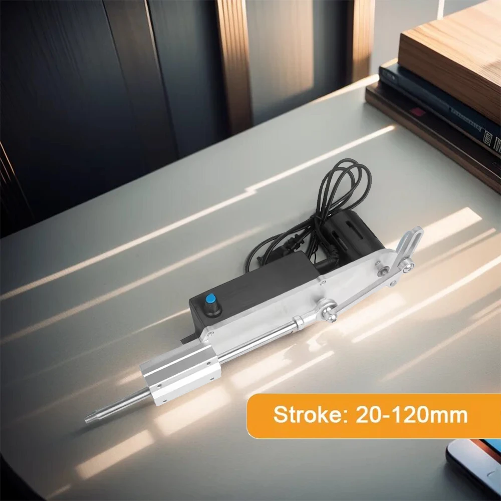 220V Telescopic Machine Reciprocator Stroke 20-120MM DIY Multifunctional Telescopic Linear Actuator Kit Automatic Push-Pull