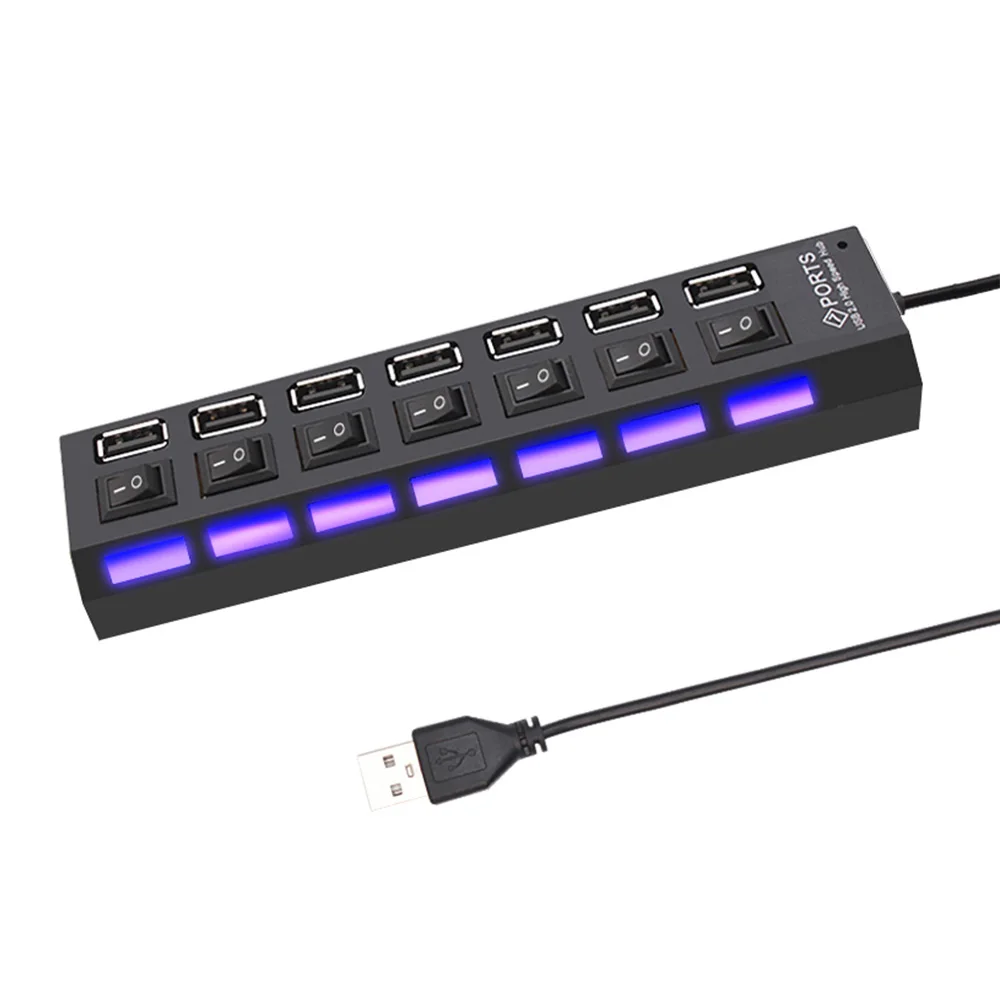 7 Port USB 2.0
