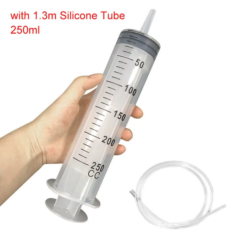 250ml with 1.3m tube