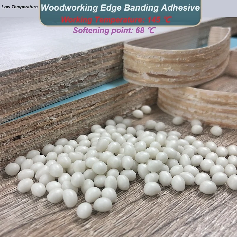 1000g/1kg Low Temperature Edge Banding Glue Premium Level Furniture Hot Melt Adhesive for Hand-operated Woodworking Machine