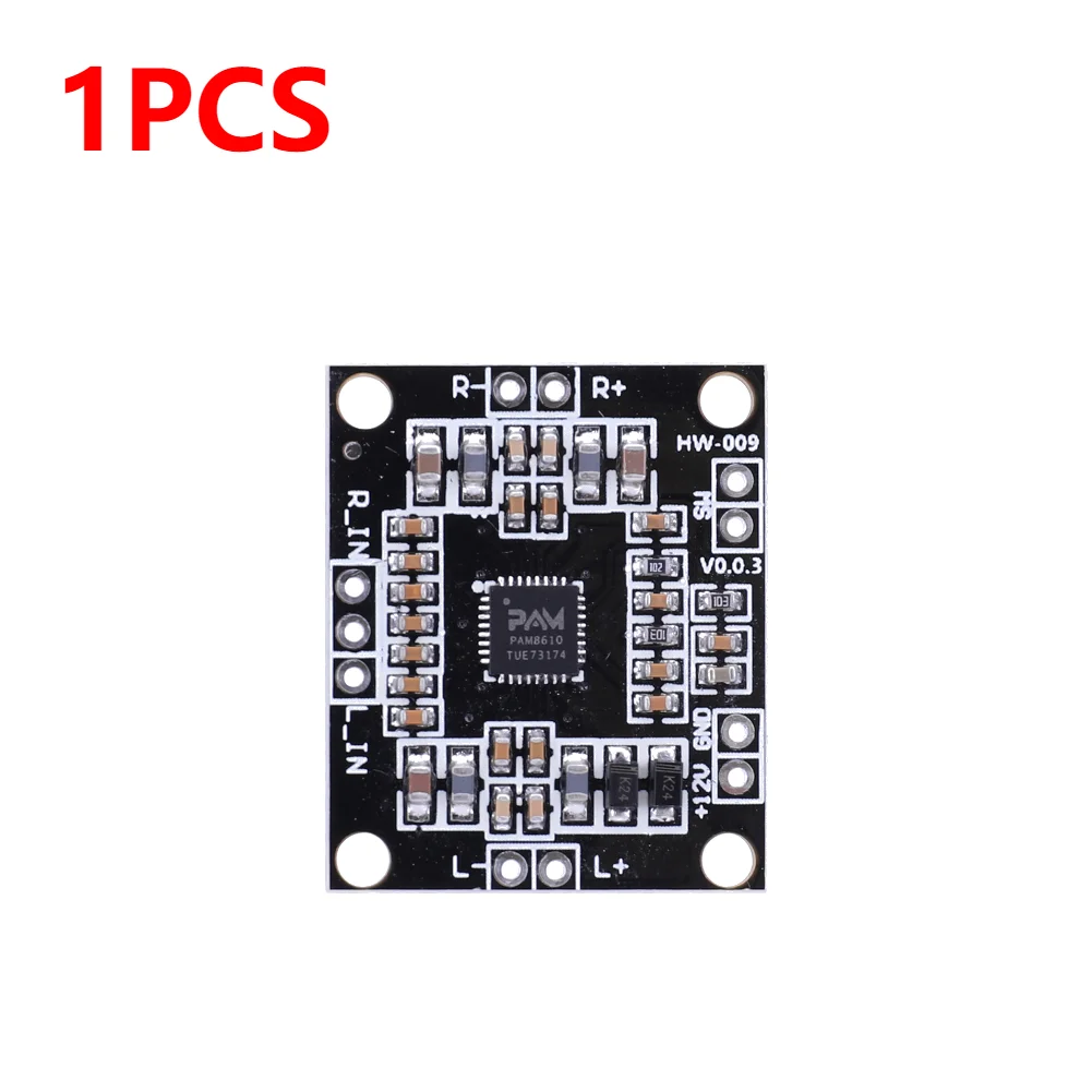 PAM8610 Digital Audio Amplifier Board 2x15W Voice Sound Amplifier Module Class D Two-Channel
