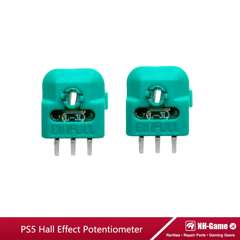 50/100pcs Hall Effect Sensor Module Axis Resistor For PS5 Controller 3D Analog  Joysticks Potentiometer Micro Switch Stick