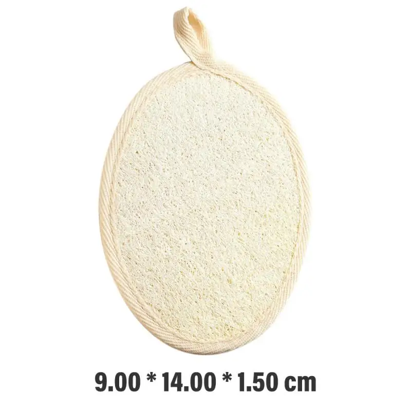 Natural Loofah Luffa Facial Complexion Skin Disc Disk Pads Male Female Face Cleaning Brush Baby Care Exfoliator