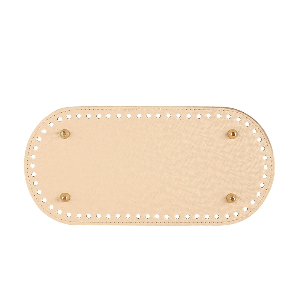 5 Size PU Leather Base Handmade Bag Bottom for Hook Diy Women Purse Handbag Knitting crochet Bags Accessories Parts