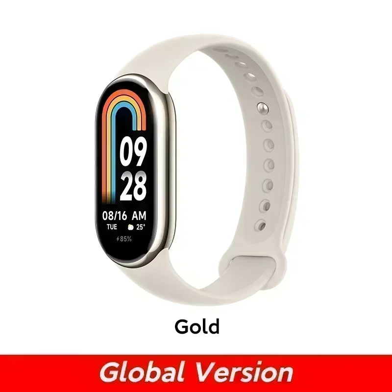 [World Premiere]Global Version Xiaomi Band 8 Smart Bracelet 1.62 Inch AMOLED Screen Ultra 16Days Battery Life 150+ Sport Modes