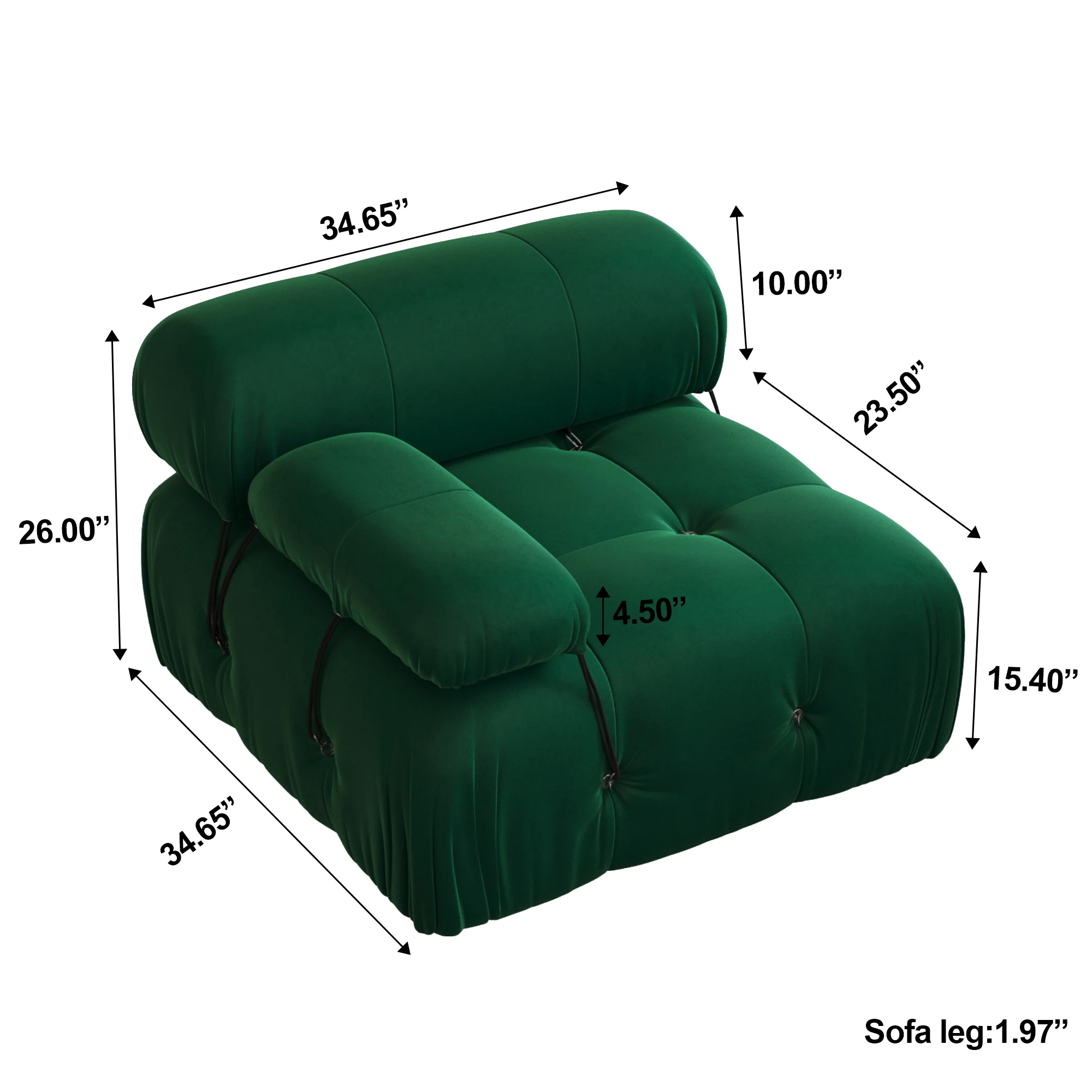 green-left armrest