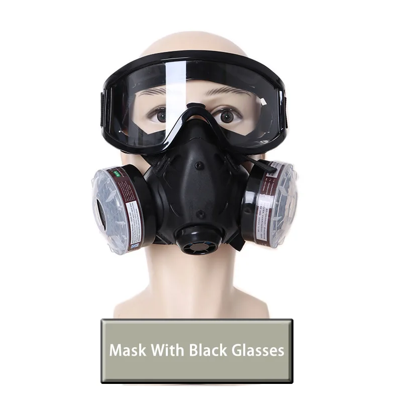 Mask Black glasses