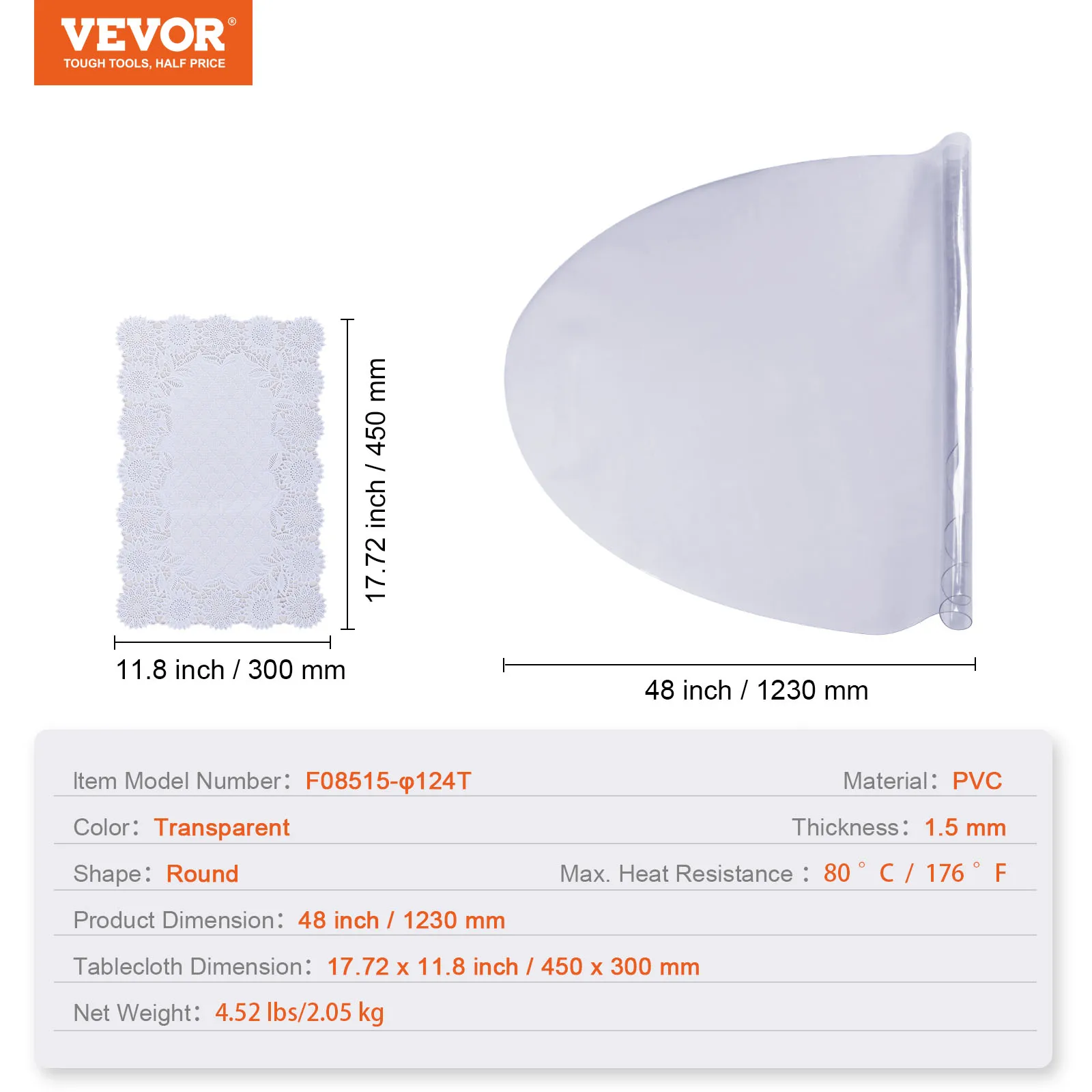 1.5mm 48X48in